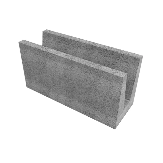 BLOCK TIPO " U " DE 8"