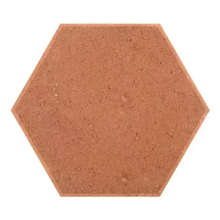 ADOQUIN HEXAGONO ROJO